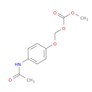 Carbonic acid, [4-(acetylamino)phenoxy]methyl methyl ester