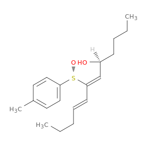 6,8-Dodecadien-5-ol, 7-[(S)-(4-methylphenyl)sulfinyl]-, (5S,6Z,8E)-