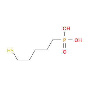Phosphonic acid, (5-mercaptopentyl)-