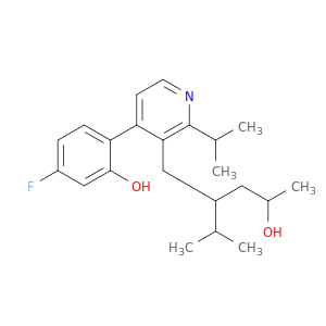 (ALPHAR,4R)-4-(4-氟-2-羟基苯基)-ALPHA-甲基-2,6-双(1-甲基乙基)-5-丙基-3-吡啶甲醇