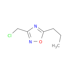 3-(chloromethyl)-5-propyl-1,2,4-oxadiazole