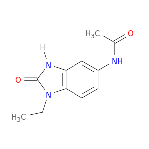 Acetamide, N-(1-ethyl-2,3-dihydro-2-oxo-1H-benzimidazol-5-yl)