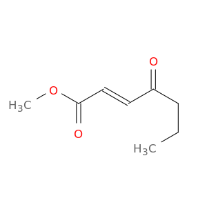 2-Heptenoic acid, 4-oxo-, methyl ester, (E)-