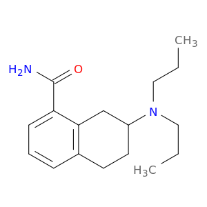 1-Naphthalenecarboxamide, 7-(dipropylamino)-5,6,7,8-tetrahydro-