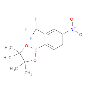 4,4,5,5-四甲基-2-(4-硝基-2-(三氟甲基)苯基)-1,3,2-二氧硼杂环戊烷