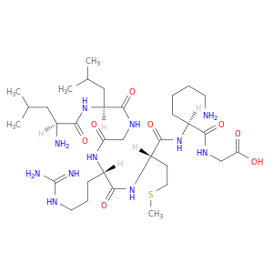 Glycine, L-leucyl-L-leucylglycyl-L-arginyl-L-methionyl-L-lysyl-