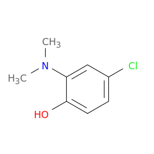 Phenol, 4-chloro-2-(dimethylamino)-