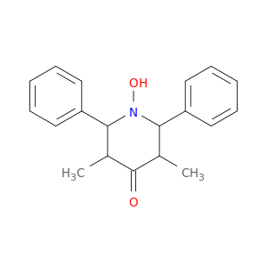 4-Piperidinone, 1-hydroxy-3,5-dimethyl-2,6-diphenyl-