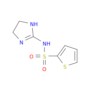 N-(4,5-Dihydro-1H-imidazol-2-yl)thiophene-2-sulfonamide
