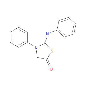5-Thiazolidinone, 3-phenyl-2-(phenylimino)-
