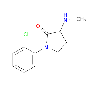 1-(2-chlorophenyl)-3-(methylamino)pyrrolidin-2-one