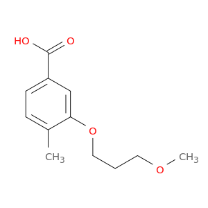 3-(3-甲氧基丙氧基)-4-甲基苯甲酸