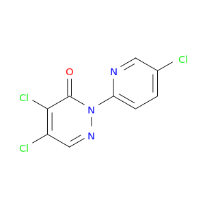 3(2H)-Pyridazinone, 4,5-dichloro-2-(5-chloro-2-pyridinyl)-