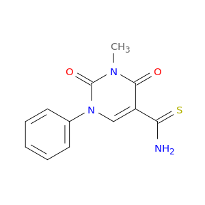 3-METHYL-2,4-DIOXO-1-PHENYL-1,2,3,4-TETRAHYDROPYRIMIDINE-5-CARBOTHIOAMIDE