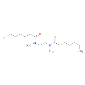 Heptanamide, N,N'-1,2-ethanediylbis[N-methyl-