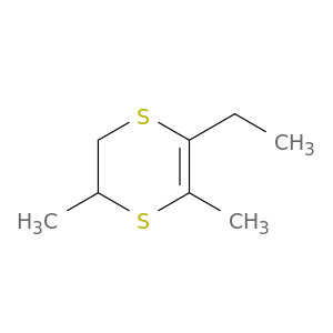 1,4-Dithiin, 5-ethyl-2,3-dihydro-2,6-dimethyl-