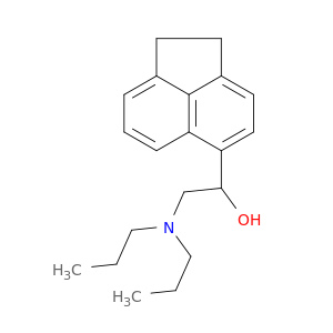 1-(1,2-dihydroacenaphthylen-5-yl)-2-(dipropylamino)ethanol