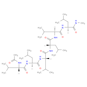 L-Leucinamide, N-acetyl-L-valyl-L-leucyl-L-valyl-L-leucyl-L-valyl-N-methyl-