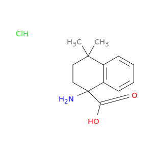 1-Amino-4,4-dimethyl-1,2,3,4-tetrahydronaphthalene-1-carboxylic Acid Hydrochloride
