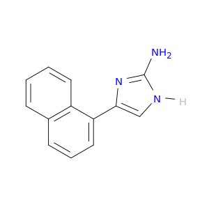 1H-Imidazol-2-amine, 4-(1-naphthalenyl)-
