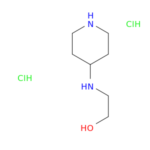 2-[(piperidin-4-yl)amino]ethan-1-ol dihydrochloride