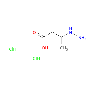 3-hydrazinylbutanoic Acid dihydrochloride