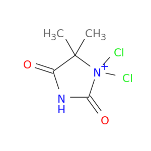 Imidazolidinium, 1,1-dichloro-5,5-dimethyl-2,4-dioxo-