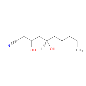 Decanenitrile, 3,5-dihydroxy-, (5R)-