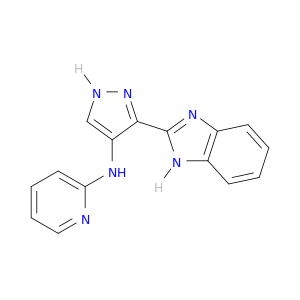 2-Pyridinamine, N-[3-(1H-benzimidazol-2-yl)-1H-pyrazol-4-yl]-