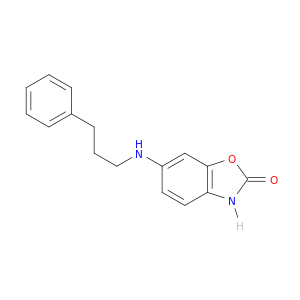 2(3H)-Benzoxazolone, 6-[(3-phenylpropyl)amino]-