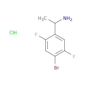 1-(4-溴-2,5-二氟苯基)乙-1-胺盐酸盐