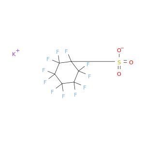 环己烷磺酸,1,2,2,3,3,4,4,5,5,6,6-氟碳-钾盐(1：1)