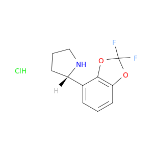 (S)-2-(2,2-二氟苯并[d] [1,3]间二氧杂环戊烯-4-基)吡咯烷盐酸盐