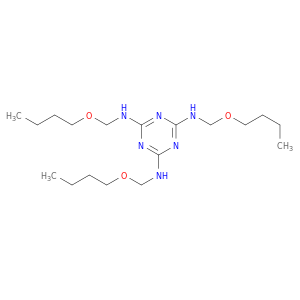 1,3,5-Triazine-2,4,6-triamine, N,N',N''-tris(butoxymethyl)-