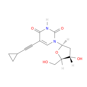 Uridine, 5-(cyclopropylethynyl)-2'-deoxy-