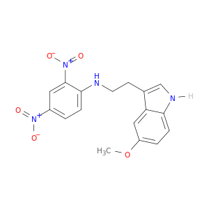 1H-Indole-3-ethanamine,N-(2,4-dinitrophenyl)-5-methoxy-