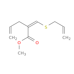 4-Pentenoic acid, 2-[(2-propenylthio)methylene]-, methyl ester, (Z)-