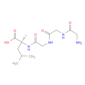 L-Leucine, N-[N-(N-glycylglycyl)glycyl]-
