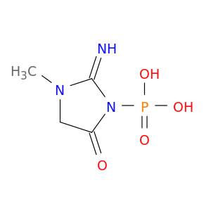 Phosphonic acid,(2-imino-3-methyl-5-oxo-1-imidazolidinyl)- (8CI,9CI)