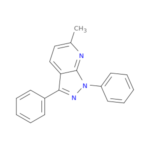 1H-Pyrazolo[3,4-b]pyridine, 6-methyl-1,3-diphenyl-