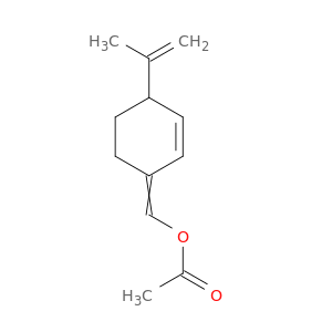 Methanol, [4-(1-methylethenyl)-2-cyclohexen-1-ylidene]-, acetate