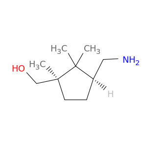 Cyclopentanemethanol, 3-(aminomethyl)-1,2,2-trimethyl-, (1R,3S)-