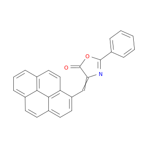 5(4H)-Oxazolone, 2-phenyl-4-(1-pyrenylmethylene)-