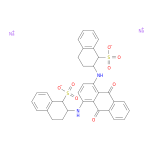 Naphthalenesulfonicacid,[(9,10-dihydro-9,10-dioxo-1,4-anthracenediyl)diimino]bis[1,2,3,4-tetrahydro-,sodium salt (1:2)