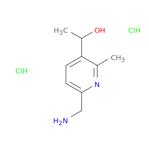 1-[6-(Aminomethyl)-2-methylpyridin-3-yl]ethan-1-ol dihydrochloride