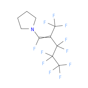 Pyrrolidine, 1-[1,3,3,4,4,5,5,5-octafluoro-2-(trifluoromethyl)-1-pentenyl]-