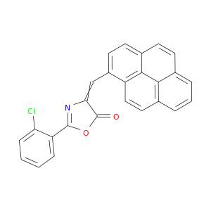 5(4H)-Oxazolone, 2-(2-chlorophenyl)-4-(1-pyrenylmethylene)-
