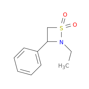 1,2-Thiazetidine, 2-ethyl-3-phenyl-, 1,1-dioxide