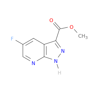 Methyl 5-fluoro-1H-pyrazolo[3,4-b]pyridine-3-carboxylate