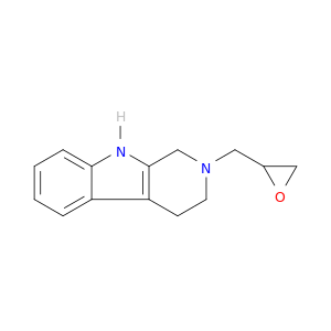 1H-Pyrido[3,4-b]indole, 2,3,4,9-tetrahydro-2-(oxiranylmethyl)-